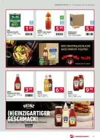 Transgourmet Flugblatt woche 38 Seite 19: Heinz Tomato Ketchup €3,89, Heinz Sauce €6,79