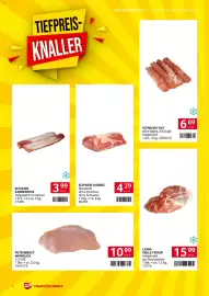 Transgourmet Flugblatt woche 38 Seite 2: Lamm Keule Femur €15,99, Schwein Filet €6,69