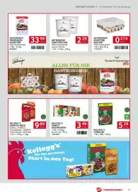 Transgourmet Flugblatt woche 38 Seite 23: Kellogg's Crunchy Müsli €9,89, Kellogg's Cerealien €5,29