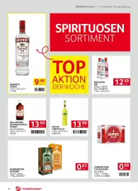 Transgourmet Flugblatt woche 38 Seite 30: Ballantines Blended Scotch Whisky €13,99, BEEFEATER GIN €12,59
