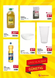 Transgourmet Flugblatt woche 38 Seite 5: Economy Kürbiskerne €9,79, Oliven-Tresteröl €20,95