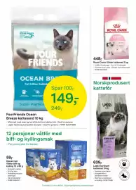 Felleskjøpet kundeavis Side 11: Clever Cat Våtfor biff og kylling 12 x 85 g €59,00
