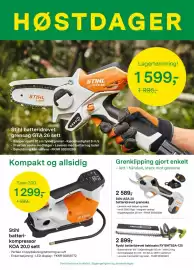 Felleskjøpet kundeavis Side 2: Stihl ASA 20 batteridrevet grensaks €2.589,00