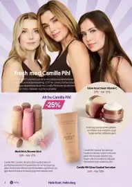 VITA kundeavis Side 2: Glow Face Cream Vitamin C €299,00, Blush Stick/Bronzer Stick €209,00