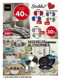 Sparkjøp kundeavis Side 6: Rebell sock yarn €38,40, Stainless Steel Pot €339,90