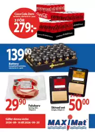 MaxiMat Töcksfors kundeavis uke 38 Side 1