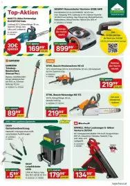 Lagerhaus Flugblatt Seite 3: Einhell Akku-Laubsauger & -bläser Venturro 36/240 €134,99