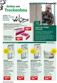 Lagerhaus Flugblatt Seite 6: MEISTER Füll & Glätt Spachtel Pro €14,90, Meister Fertig Plus Spachtel €24,90