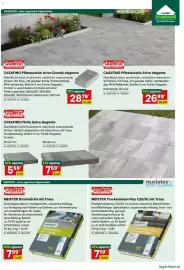 Lagerhaus Flugblatt Seite 7: MEISTER Drainmörtel mit Trass €7,99, MEISTER Trockenbeton Plus C25/30 mit Trass €7,19