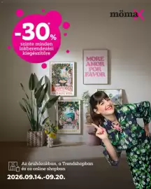 Mömax akciós újság hét 38 Oldal 1