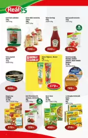 Real akciós újság Oldal 4: Heinz ketchup €999,00, Gold Pack nádcukor €499,00
