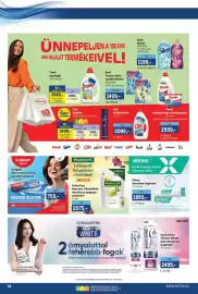 Metro akciós újság Oldal 14: Tomi mosógél €2.569,00, Colgate Max Fresh Cooling Crystals fogkrém €759,00