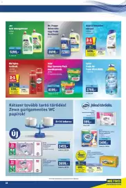 Metro akciós újság Oldal 15: Ariel giga economy pack mosókapszula €8.199,00, Old Spice tusfürdő €1.199,00
