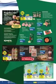 Metro akciós újság Oldal 2: Kometa spinata szalami €3.199,00, Kometa lecsókolbász csemege vagy csípős €1.799,00