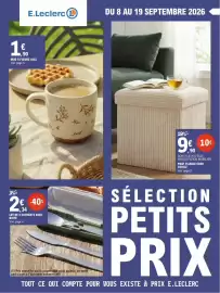 E.Leclerc folder Pagina 1