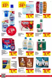 Volantino Despar Pagina 19: Detersivo liquido lavatrice profumazioni assortite Spuma di Sciampagna €2,99