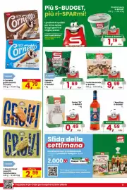 Volantino Despar Pagina 9: Frutta Secca Mix S-BUDGET €9,99, Spinaci a Cubetti S-BUDGET €1,69
