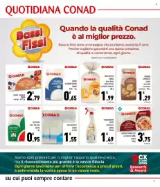 Volantino Conad | Convenienza Più Pagina 5: Farina di Grano Tenero Conad €0,65, PANE SOFFICE CONAD €1,99