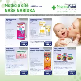 PharmaPoint leták Strana 1: Terezia vitamin d3 baby €209,00, BioGaia Protectis BABY kapky s vit.d €599,00