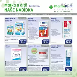 PharmaPoint leták Strana 3: Vitar Kids Magnézium+B6 €129,00, Megafyt dětský čaj dýchací cesty €51,00