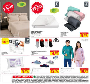Volantino Eurospar Pagina 24: Guanciale in fibra Ballfiber €9,90, You&Me €16,90