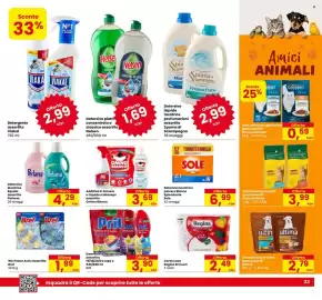 Volantino Eurospar Pagina 23: WC Power Activ assortite €1,99, Croccantini per cane gusti assortiti €2,79