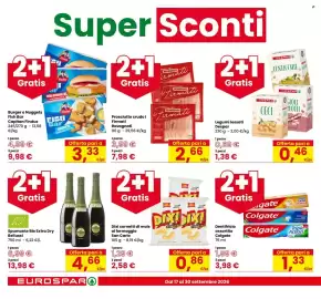 Volantino Eurospar Pagina 4: Prosciutto Crudo i Firmati €2,66, Spumante Bio Extra Dry Bellussi €4,66