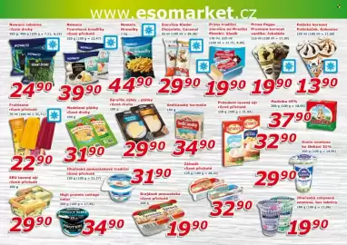 ESO MARKET leták Strana 4: Polárka kornout €1.390,00, Nowaco zelenina různé druhy €24,90