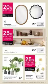 Karwei folder Pagina 10: Plantenmix met sierpot €9,99, Spiegel ovaal €21,59