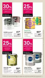 Karwei folder Pagina 24: Histor my color muurverf €44,99, Histor Perfect Finish muurverf €37,79