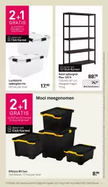 Karwei folder Pagina 54: EVO pro DIY box €8,99, Keter opbergrek Plus €74,99