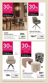 Karwei folder Pagina 9: Eetkamerstoel Ryan €115,00, Eettafel umberto €391,30
