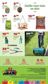 Happyland folder Pagina 12: Gepelde noten €12,99, Vogelvoeder hangend hout €4,99