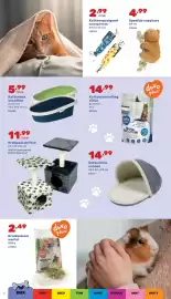 Happyland folder Pagina 8: Kattenbakvulling silica premium €14,99, Kruidenhooi wortel €2,49
