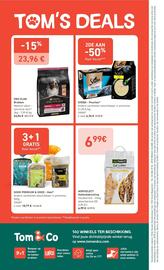 Tom&Co folder Pagina 6: Agri select cat litter wood pellets €6,99, Pro plan brokken €23,96
