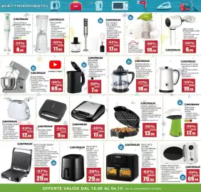 Volantino Happy Casa Pagina 11: Piastra waffle antiaderente Dictrolux €13,99, Friggitrice ad aria Dictrolux €29,99