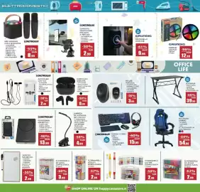 Volantino Happy Casa Pagina 13: Lavagna magnetica €2,99, Pennarelli acrilici daKreO €2,99