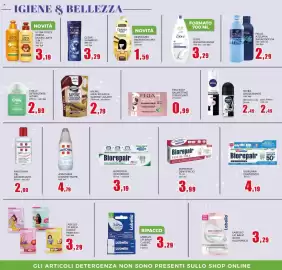 Volantino Happy Casa Pagina 22: Clear shampoo €3,29, Nivea deodorante invisible €2,49
