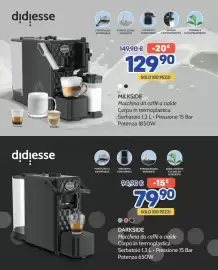 Volantino FreeShop Pagina 12: DARKSIDE Macchina da caffè a cialde €79,90, Milkside Macchina da caffè a cialde €129,90
