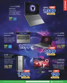 Volantino FreeShop Pagina 14: Lenovo LOQ €1.349,00, LOQ Tower €1.299,00