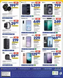Volantino FreeShop Pagina 9: OPPO A6 5G €249,00, Apple Smartphone iPhone 17 Pro Max €1.399,00