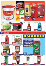 Volantino Immenso Cash Pagina 24: Crema di carciofi Tutto Gusto €3,89, Tomato ketchup Heinz €1,89