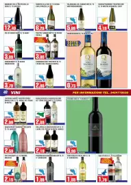 Volantino Immenso Cash Pagina 40: Sangria frizzante bianco/rose Lancers €2,59, Pallagrello bianco/nero IGP €2,19