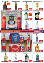 Volantino Immenso Cash Pagina 43: Blended Scotch Whisky J&B €7,99, Tanqueray London Dry Gin €10,79