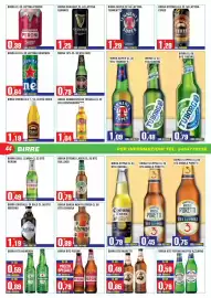Volantino Immenso Cash Pagina 44: Birra BTG Heineken €0,59, Birra BTG Peroni Nastro Azzurro €0,59