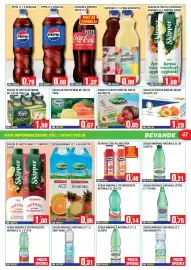 Volantino Immenso Cash Pagina 47: Acqua minerale effervescente naturale Lete €0,14, Pesca Italiana Valfrutta €0,65