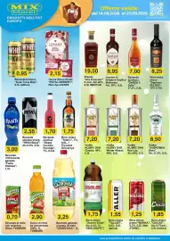 Volantino Mix Markt Pagina 4: Vodka HLIBNY DAR Rye Lux €7,20, Birra chiara "Obolon Svitle" €1,75