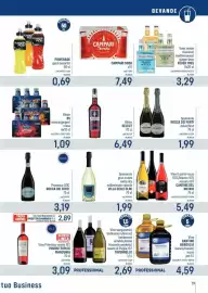 Volantino Talento Professional Store Pagina 19: Prosecco DOC Rocca dei Forti €3,19, Campari Soda €1,76