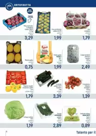 Volantino Talento Professional Store Pagina 8: Patata gialla Pizzoli €1,99, Melone giallo €0,75