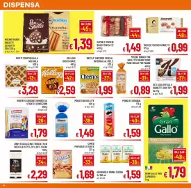 Volantino A&O Pagina 10: Cameo preparato 9 torte €1,69, Kellogg Choco Krave €2,59
